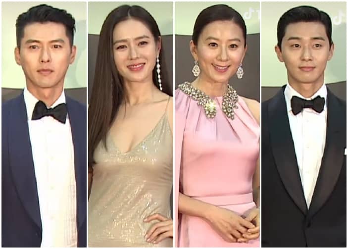 Red carpet arrivals at the Baeksang Awards